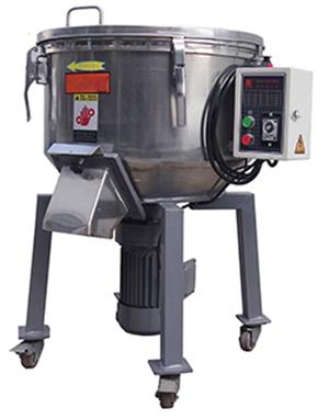 Vortical color mixing machine